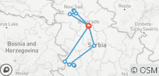  Grupo reducido: Descubre Serbia - 13 destinos 