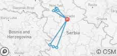  Serbien Entdeckungsreise - 10 Destinationen 