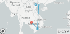  Het beste van Vietnam &amp; Cambodja - 9 bestemmingen 