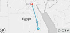  4 Tage — 3 Nächte Nilkreuzfahrt von Kairo mit dem Flug - 3 Destinationen 