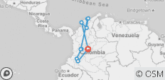  Classic Colombia - 16 days - 10 destinations 