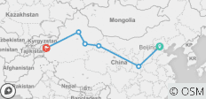  Het beste van de Zijderoute - 10 dagen: Beijing, Xian, Dunhuang, Turpan, Urumqi en Kashgar - 6 bestemmingen 