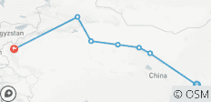  China – de Zijderoute – Xian, Zhangye, Jiayuguan, Dunhuang, Turpan, Urumqi &amp; Kashgar – 10 dagen - 7 bestemmingen 