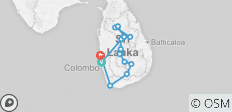  Essentials van Sri Lanka (gratis upgrade naar privérondreis voor twee betalende klanten of meer beschikbaar) - 15 bestemmingen 