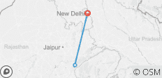  Ranthambore Wildtier-Erlebnisreise von Delhi mit Safari-Fahrten - 3 Destinationen 