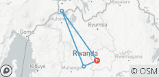  Ruanda &amp; Uganda Gorilla Erlebnisreise - 6 Tage - 4 Destinationen 