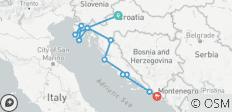  Kroatische rapsodie rondreis - 12 bestemmingen 