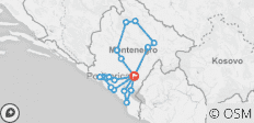  Nomad Montenegro Klassieke Rondreis 7 dagen - 19 bestemmingen 
