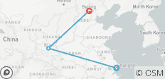  Circuit de 8 jours Shanghai / Xian / Pékin - 3 destinations 