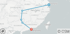  Impressionnante Chine 10 jours : Shanghai, Zhangjiajie, Fenghuang, Longji, Yangshuo, Hong Kong - 5 destinations 