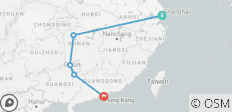  Indrukwekkend China – Shanghai, Zhangjiajie, Fenghuang, Longji, Yangshuo &amp; Hong Kong – 10 dagen - 5 bestemmingen 