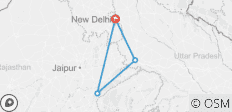  Taj Mahal und Indien Tiger Safari Rundreise ab Delhi - 4 Destinationen 