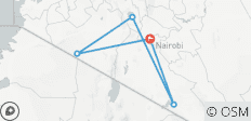  Circuit abordable de 5 jours à Amboseli et Masai Mara au Kenya, avec participation au budget pour les groupes - 5 destinations 