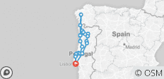  Ten noorden van Portugal - 22 bestemmingen 