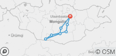  Gobi Desert &amp; Jeep Safari In Mongolia - 8 destinations 