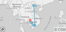  Découverte du Vietnam et du Cambodge - Hanoi → Siem Reap (2024) - 17 destinations 