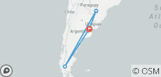  Glanzschimmer von Argentinien - 4 Destinationen 