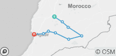  Sahara and South, Private tour - 8 destinations 