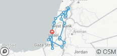  Highlights of the Holy Land Best Experience - 8 Days - 24 destinations 
