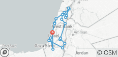  Highlights of the Holy Land Best Experience - 8 Days - 24 destinations 