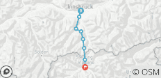  Wanderreise in den Alpen von Innsbruck nach Sterzing - 8 Destinationen 