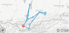  Radtour entlang den Bayerischen Seen - 15 Destinationen 