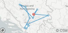  Bosnien Rundreise | 8 Tage Tour durch dieses wunderschöne Land - 13 Destinationen 