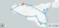  Absolute Sicily: Palermo - Palermo (10 days/9 nights) - 16 destinations 