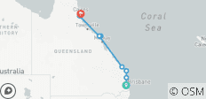  15 Day Dingo Tour: Brisbane &gt; Cairns - 9 destinations 