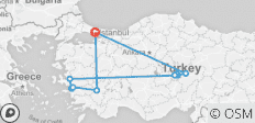  Four Aces of Turkey | with two flights - 9 destinations 
