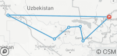  14-Day Uzbekistan Cultural Adventure Tour - 7 destinations 