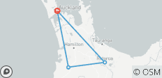  Waitomo, Rotorua und Hobbiton - 3 Tage - 4 Destinationen 
