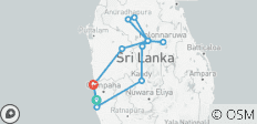  Circuit culturel et patrimonial de 7 jours au Sri Lanka - 13 destinations 