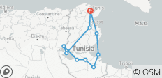  Tunesien Entdeckungsreise - 5 Tage - 11 Destinationen 