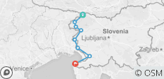  MTB-Fahrradrundreise durch Slowenien: Von den Alpen bis zur Adria - 8 Destinationen 