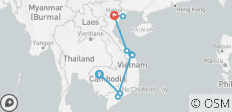  Het beste van Vietnam &amp; Cambodja - 10 bestemmingen 