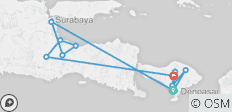  Bali &amp; East Java Enduro Mountain Bike 9D8N - 11 destinations 