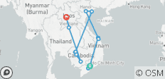  20 Days Vietnam, Cambodia, Laos - 15 destinations 