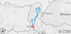  Surreales Sikkim - 10 Destinationen 