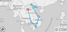  Best of Indochina in 21 Days - 12 destinations 