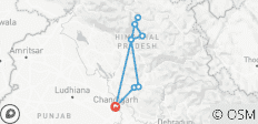  Spectaculair Himachal Pradesh - 9 bestemmingen 