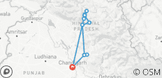  Spectaculair Himachal Pradesh - 13 bestemmingen 