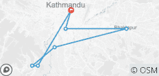  Rundreise zu Kathmandus Weltkulturerbe - 7 Destinationen 