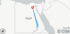  Ägypten Rundreise - 5* Sterne Nil Kreuzfahrt &amp; 5*Hotel (8 Tage - 7 Nächte) - 7 Destinationen 