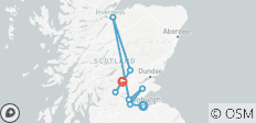 Viaje de 5 días a Outlander - El viaje de inmersión - - 8 destinos 