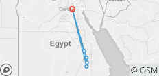  Budget Student 8-daagse cruise naar Caïro met slaaptrein - 6 bestemmingen 