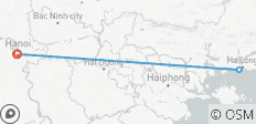  Hanoi, Halong Rundreise - 4 Tage - 3 Destinationen 