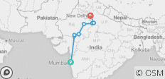  Golden Triangle Tour with Mumbai - 10 destinations 