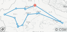  Rajasthan et Varanasi - 17 destinations 