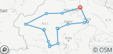  Patrimoine Rajasthan - 18 destinations 